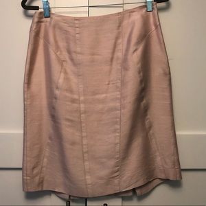 Silk pink skirt 🌷